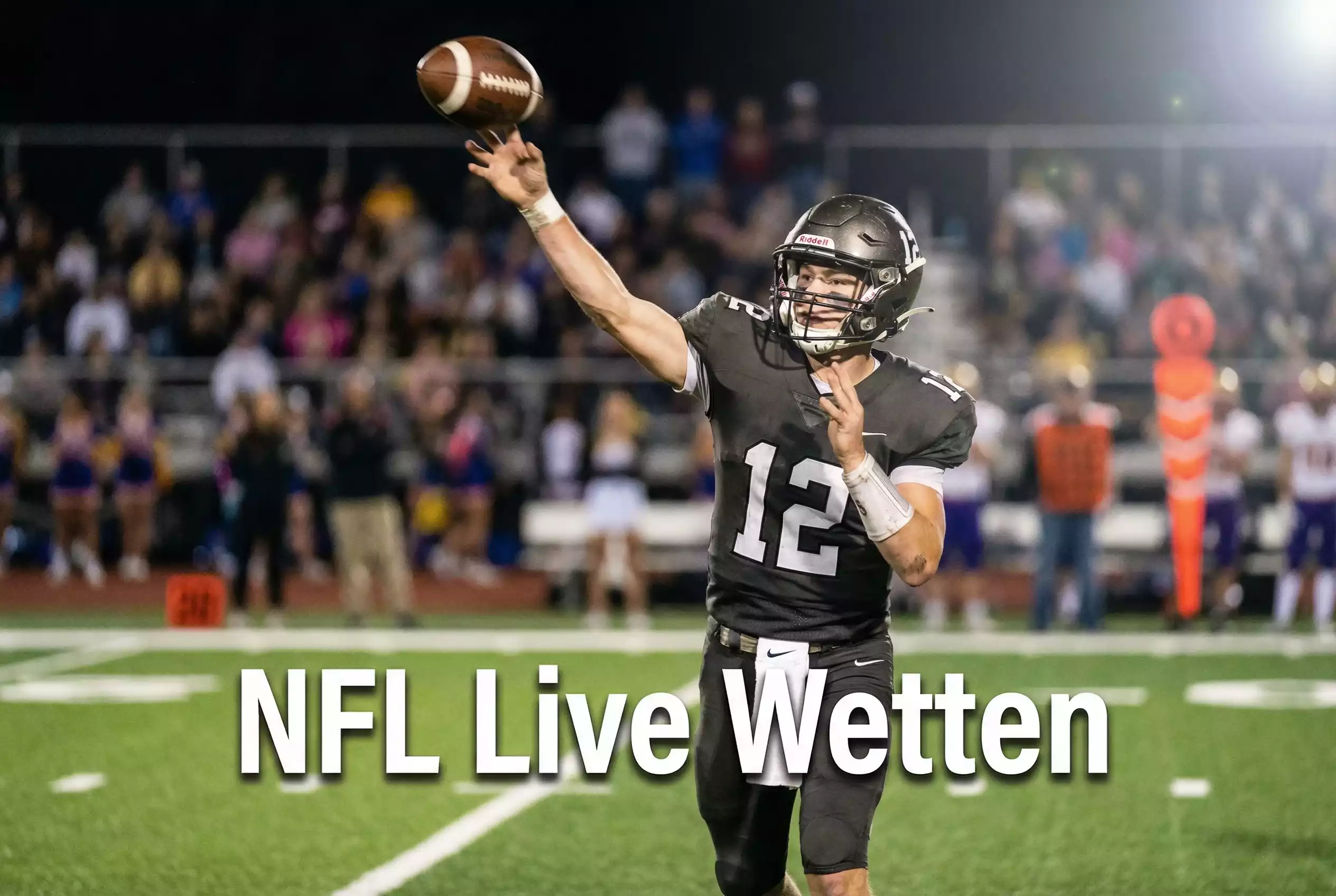 NFL Live Wetten – Spannendes Football-Spiel im Stadion bei Flutlicht