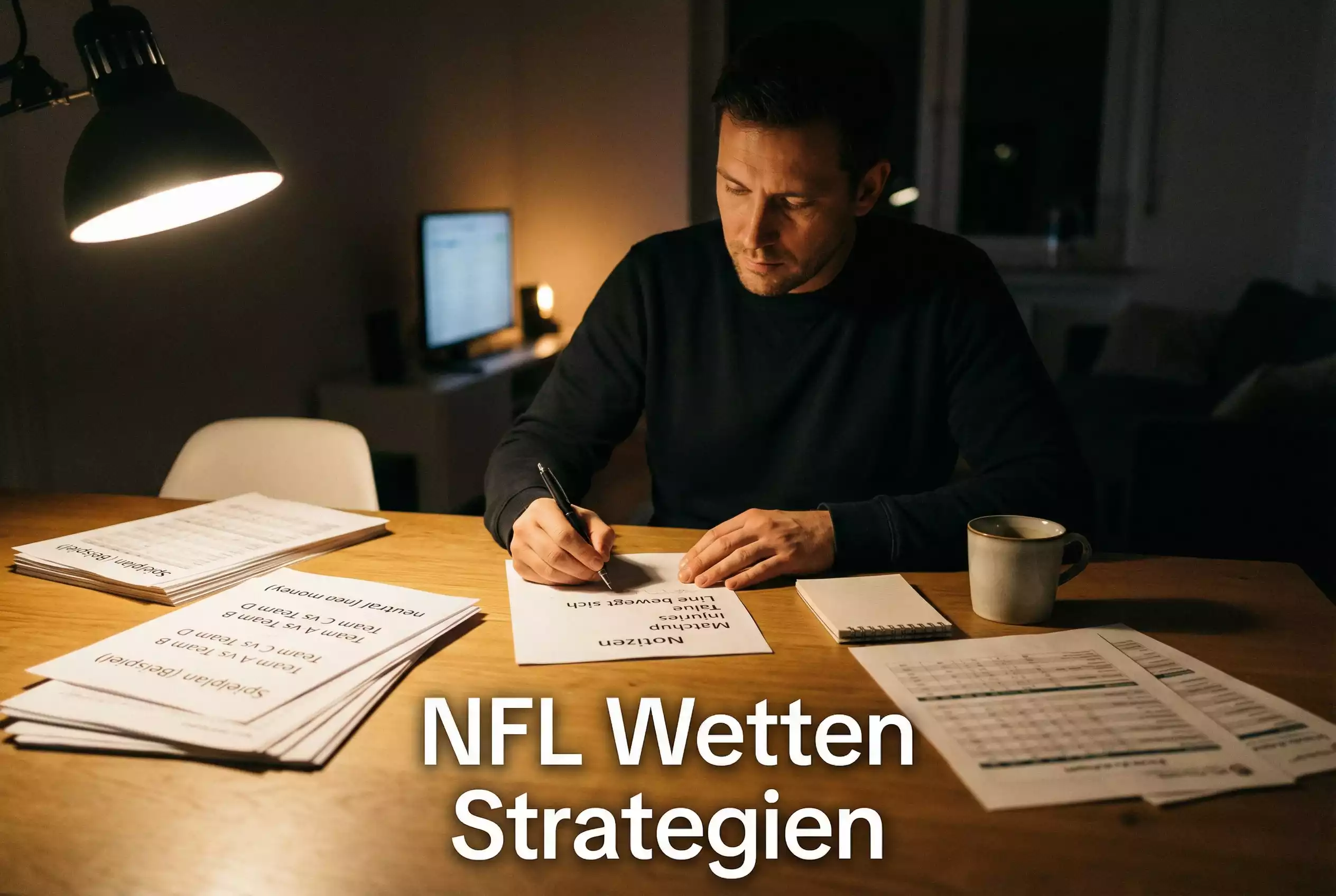 NFL Wetten Strategien – Analyse und Planung vor einem Football-Spiel